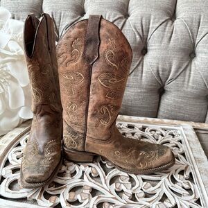 Circle G by Corral Western Cowboy Boots Women’s 9